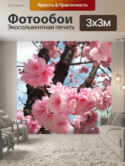 Фотообои Вишни в цвету