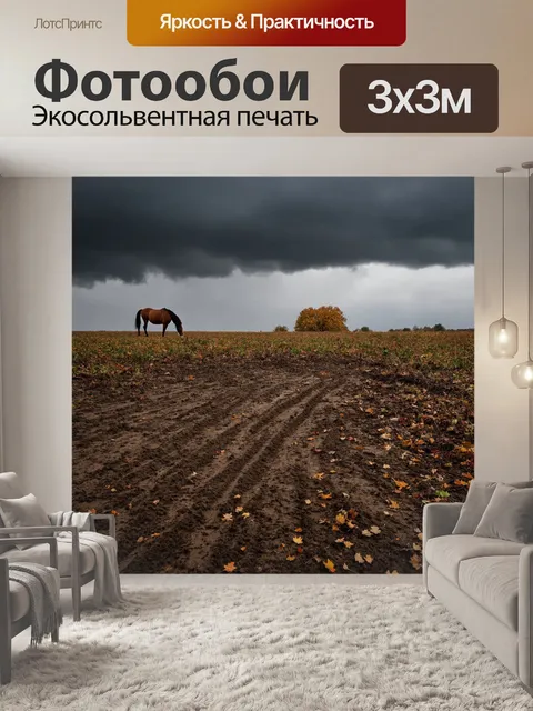 Фотообои осень осенняя слякоть