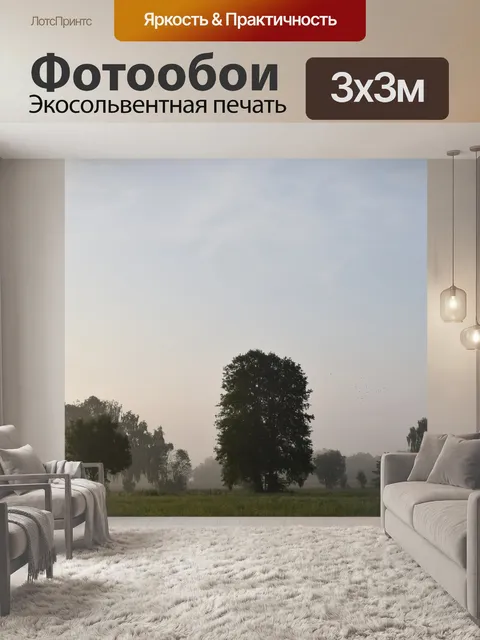 Фотообои Утренний туман