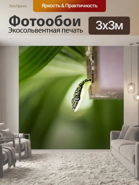 Фотообои Золотая древесная змея