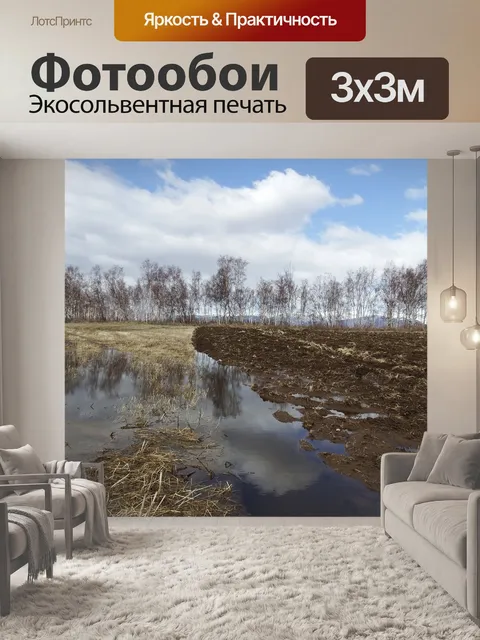 Фотообои Поля