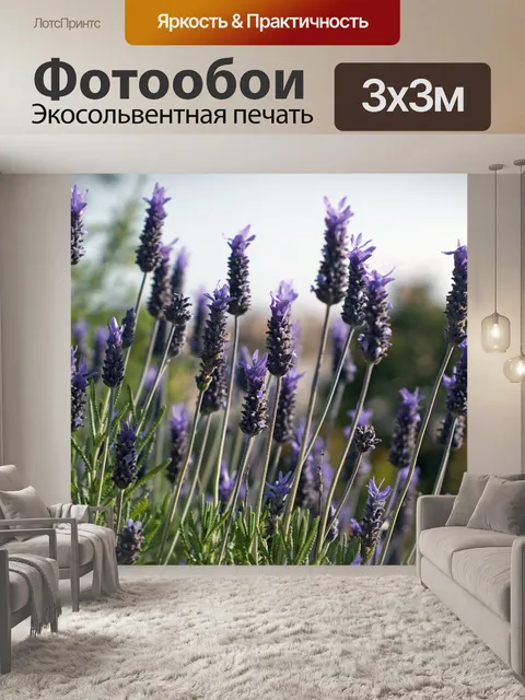 Фотообои Лаванда