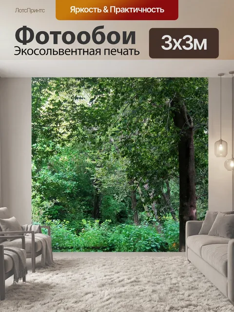 Фотообои Деревья и густая растительность