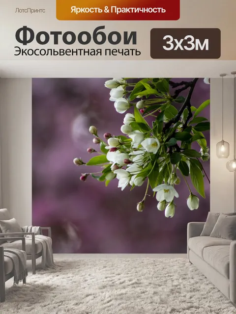 Фотообои Цветы