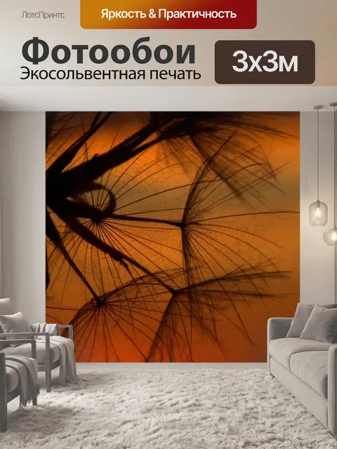 Фотообои Одуванчик