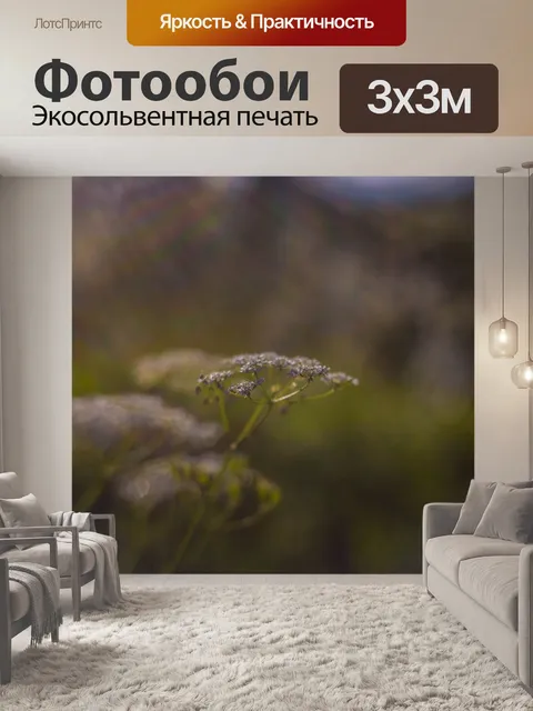 Фотообои Цветы