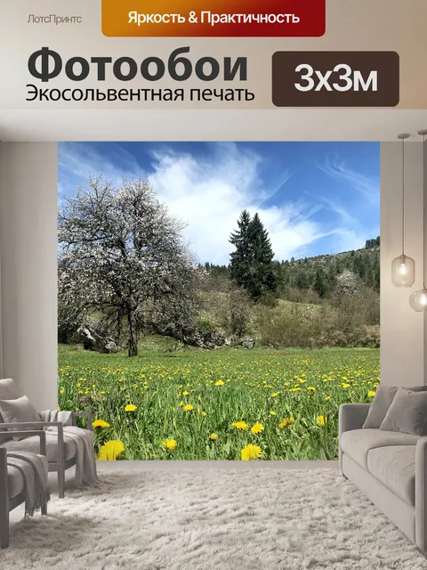 Фотообои Луг