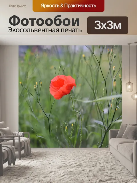 Фотообои Мака