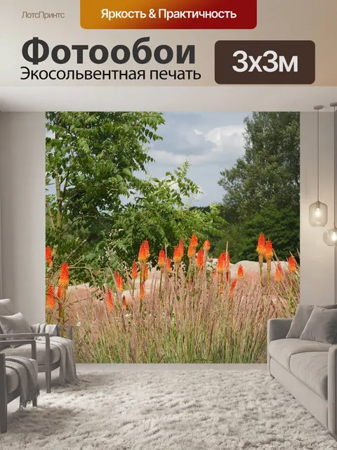 Фотообои Цветы