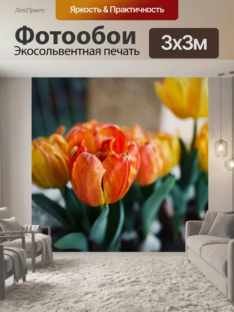 Фотообои Цветы