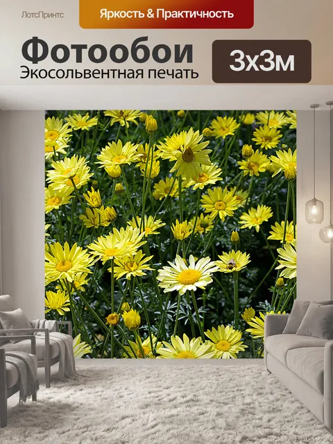 Фотообои Летние цветы