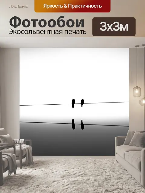 Фотообои Черно-белый