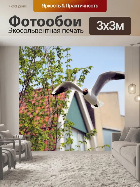 Фотообои Город полета