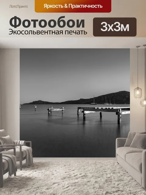 Фотообои Черно-белый