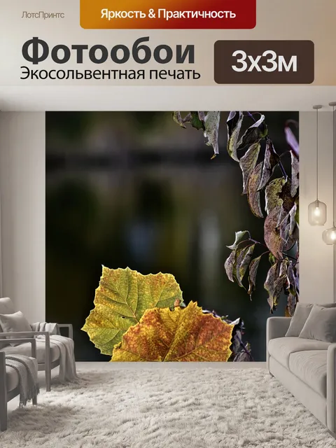 Фотообои Листья