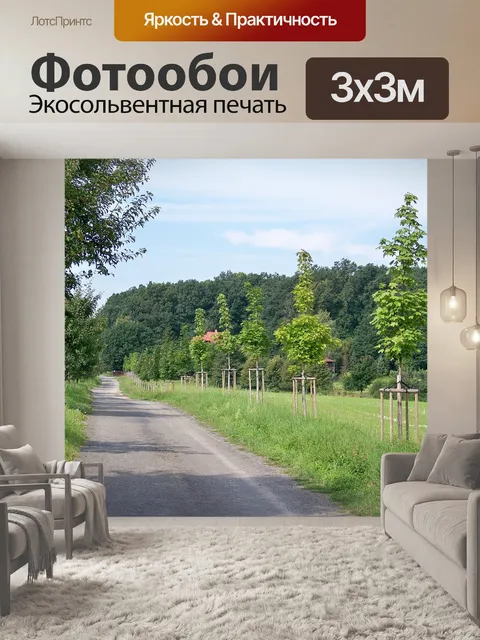 Фотообои Способ
