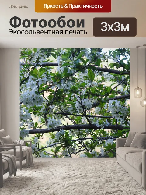 Фотообои Цветы