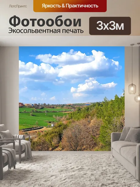 Фотообои Деревня