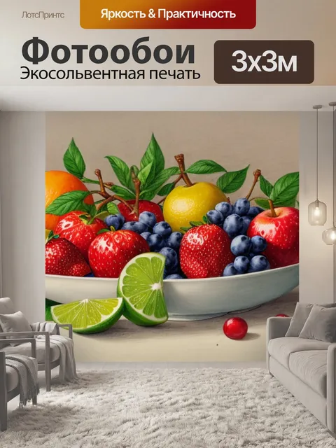 Фотообои натюрморт с фруктами фото рисунок