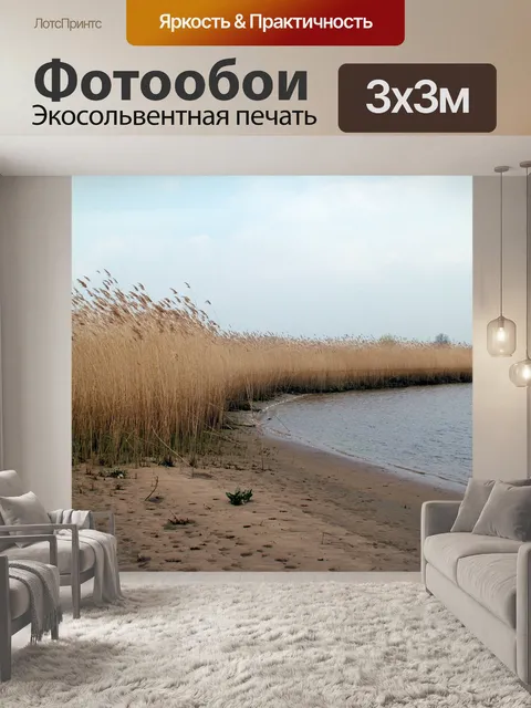 Фотообои Морские водоросли на воде