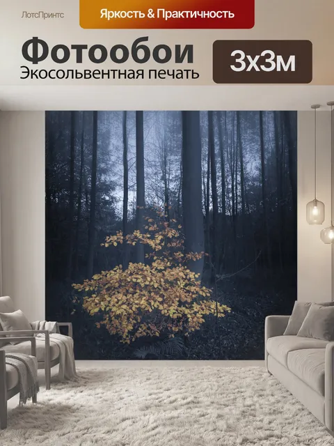 Фотообои Осенние листья
