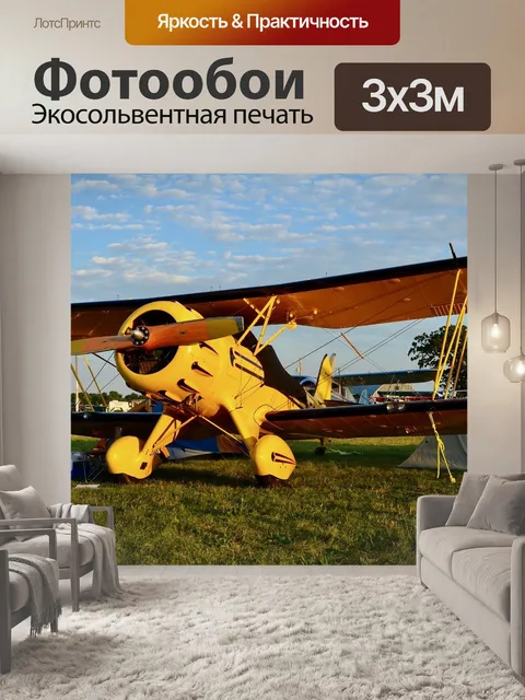 Фотообои Биплан