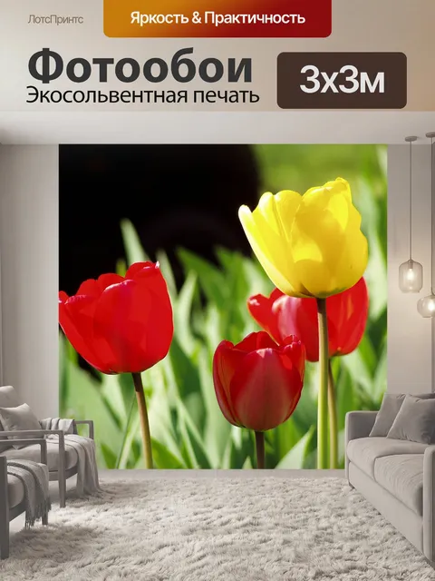 Фотообои Цветы