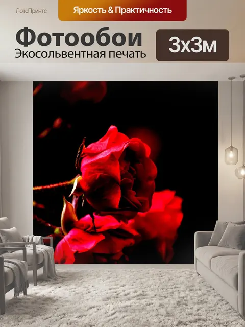 Фотообои Цветы