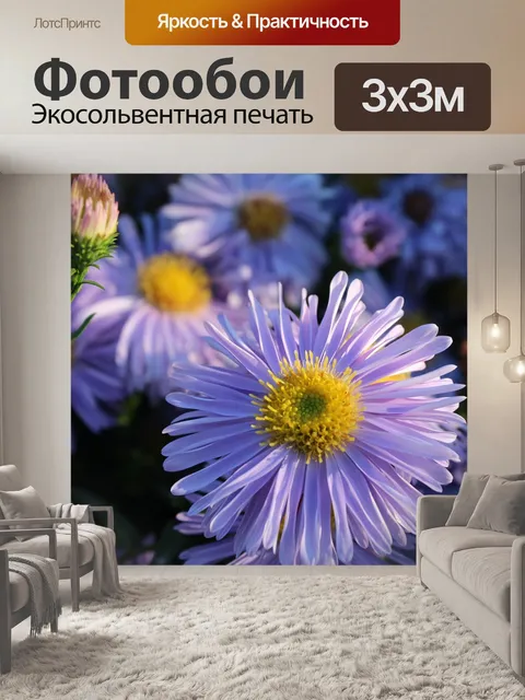 Фотообои Цветы