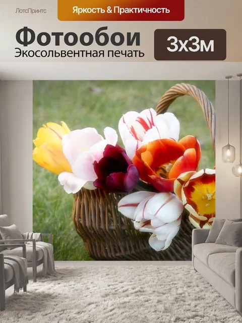 Фотообои Тюльпаны