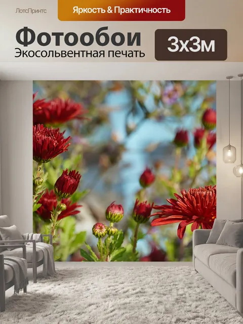 Фотообои Цветы