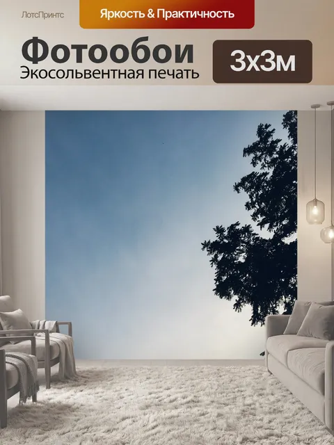 Фотообои Синий