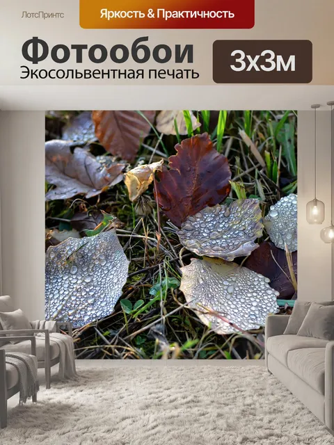Фотообои Листья