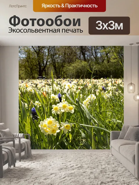 Фотообои Цветы