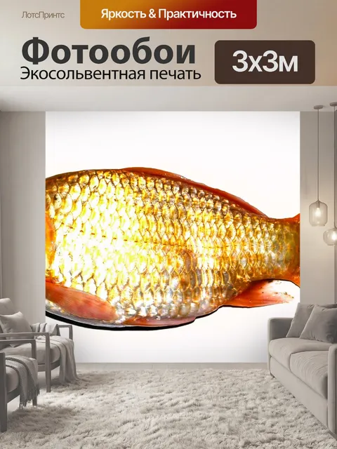Фотообои Корм для пресноводных рыб