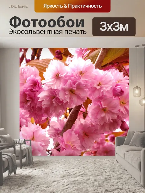 Фотообои Вишневые деревья Blossom