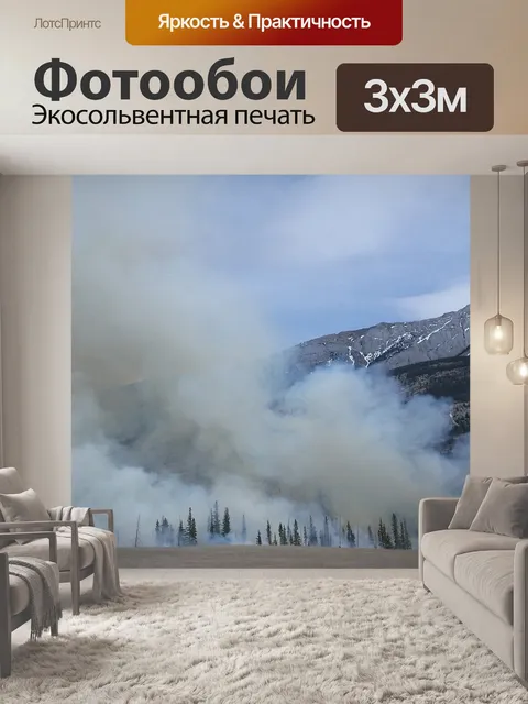 Фотообои Лесной пожар