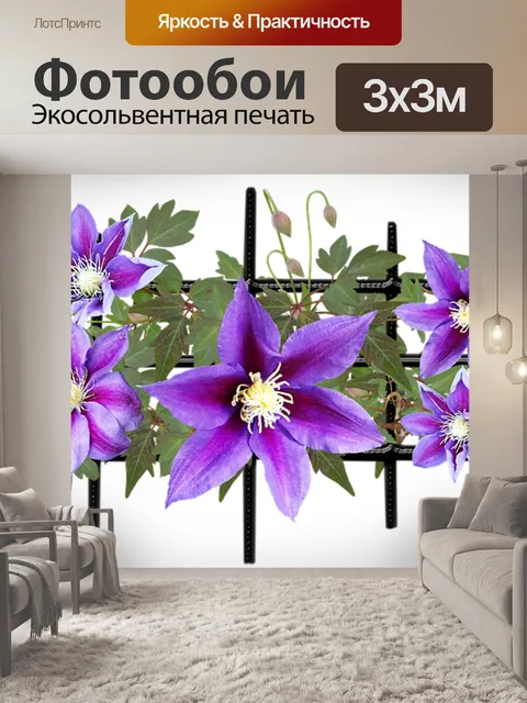 Фотообои Цветы
