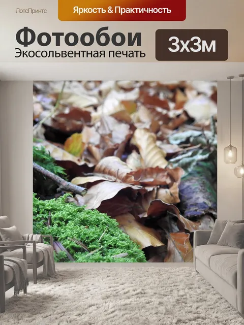 Фотообои Листья