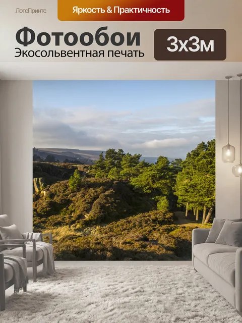Фотообои Илкли Yorkshire причаливает Англия Велик