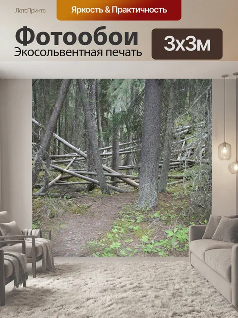 Фотообои Горные деревья