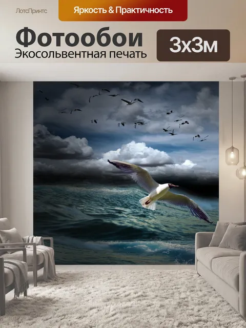 Фотообои Морские чайки