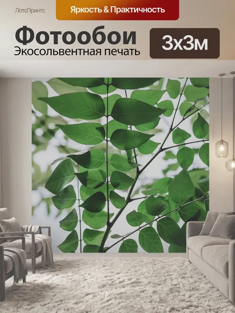 Фотообои Листья