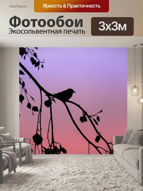 Фотообои Синица