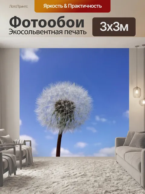 Фотообои Одуванчик
