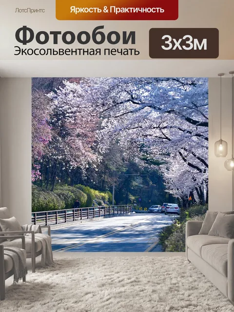 Фотообои Цветение вишни