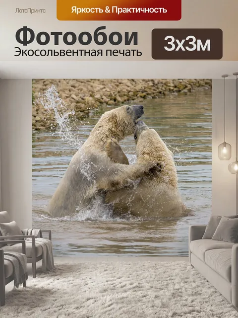 Фотообои Полярный медведь