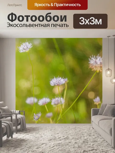 Фотообои Цветы
