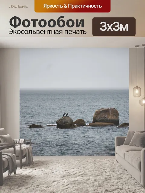 Фотообои Баклан в море