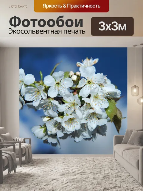 Фотообои Расцветает